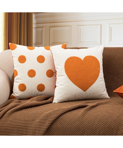 Almohada naranja terciopelo...